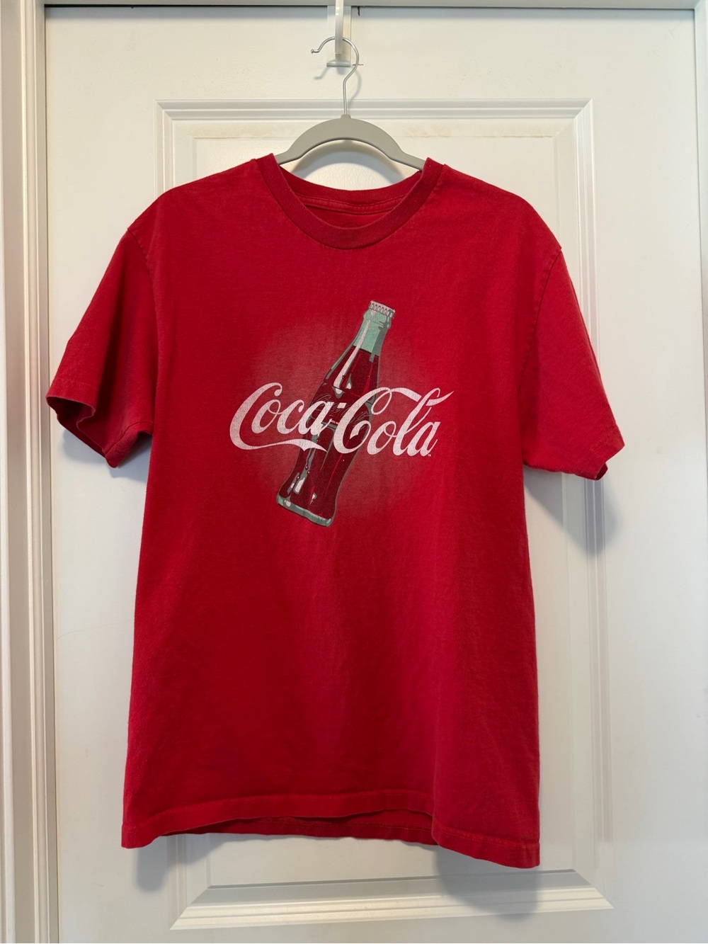 Coca Cola Red Graphic Tee - Classic Bottle Logo